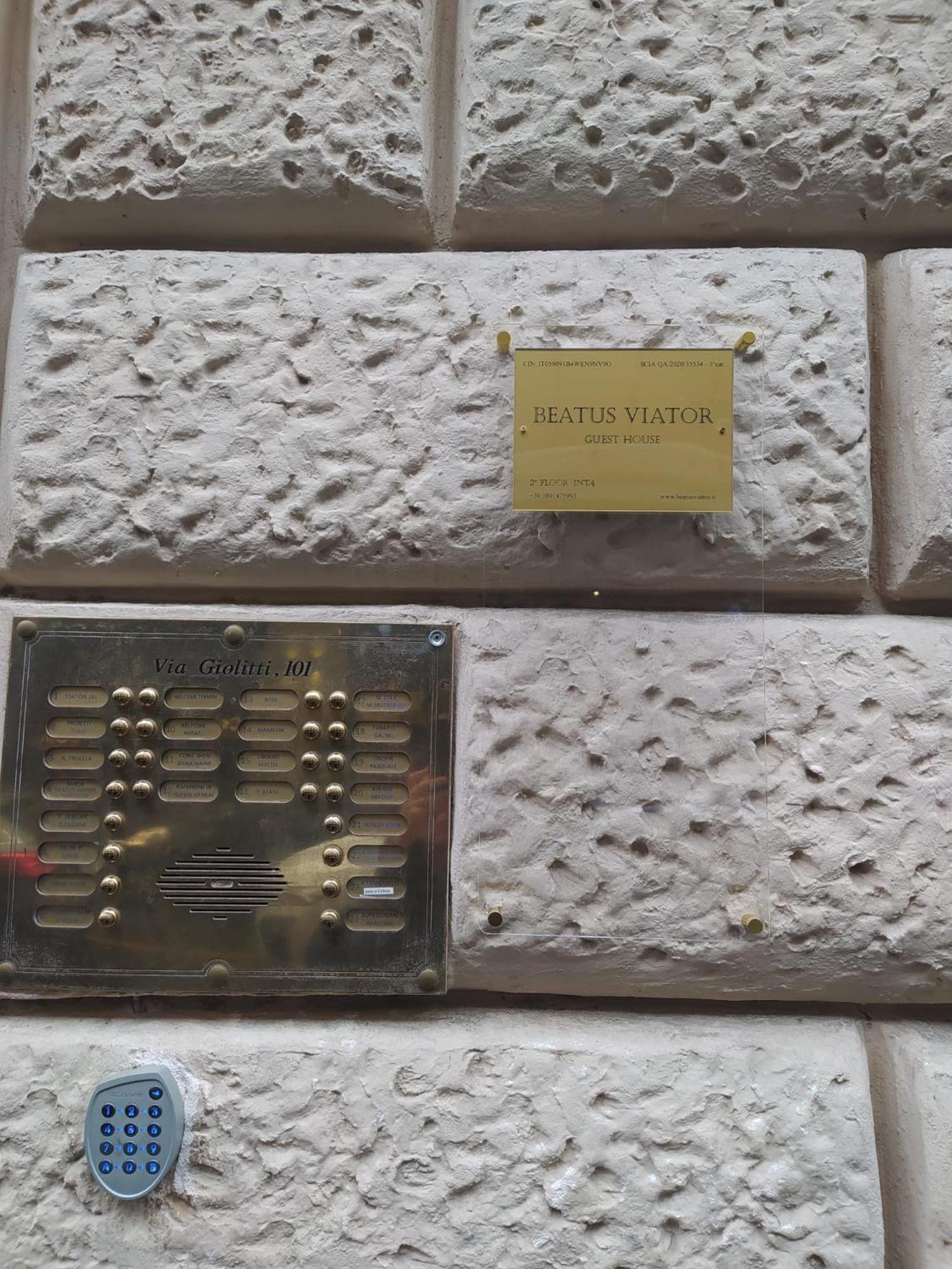 Beatus Viator Guest House Рим Екстер'єр фото